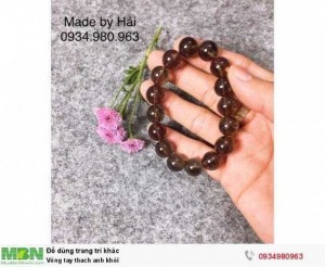 Vòng tay thach anh khói
