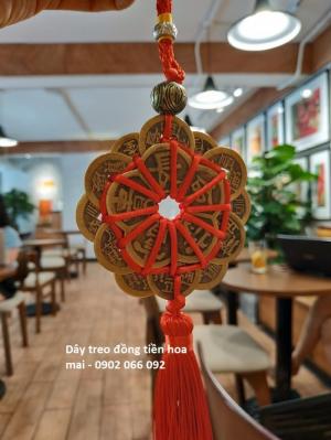 Dây treo hoa mai kim tiền tài lộc
