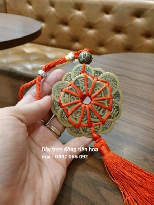 Dây treo hoa mai kim tiền tài lộc