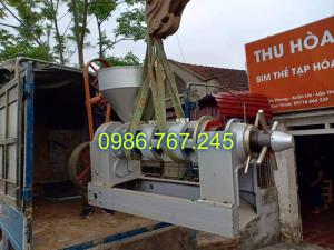 Máy ép dầu công nghiệp guangxin yzyx10j-2wk công suất 100kg/h