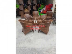 Bàn ghế mây cafe cao cấp giá rẻ nhất