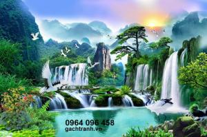 Những mẫu tranh gạch 3d ốp tường đẹp
