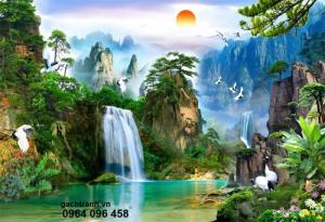 Những mẫu tranh gạch 3d ốp tường đẹp