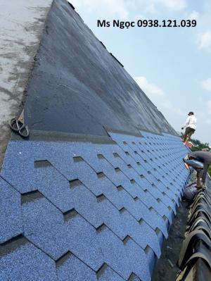 Ngói dán bitum phủ đá M-Green