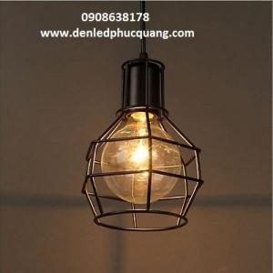 Đèn thả trần khung sắt lục giác nhỏ giá sỉ 120k