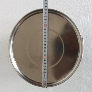 XÔ INOX 304 CÓ NẮP LOẠI 14L CÓ BÁN KÍNH ĐÁY LÀ 26CM