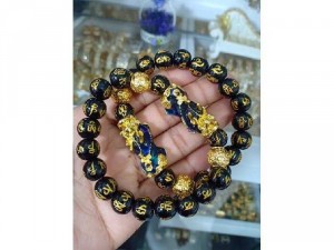 Vòng Chữ Tỳ Hưu Đỗi Màu 10 Mm