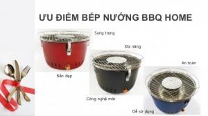 Bếp nướng than hoa không khói BBQ Home BN-01