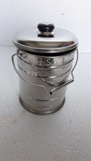 Xô Inox 304 Có Nắp Loại 10L-XN7I3