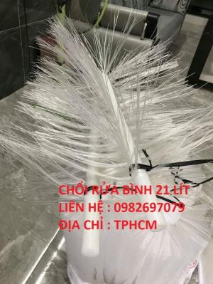 Chổi rửa bình 20 lít, bán chổi rửa bình nước tinh khiết 21 lít