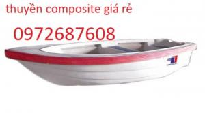 Thuyền chèo tay composite dành cho du lịch, câu cá, đánh bắt, cứu hộ