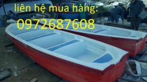 Thuyền composite 5,0m x 1,3m x 0,45m, thuyền đẹp, giá rẻ