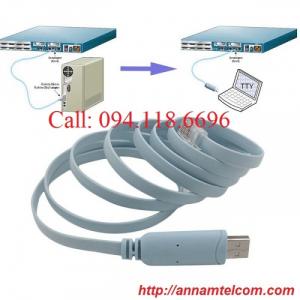 Cáp lập trình cisco - console USB to RJ45 Cable