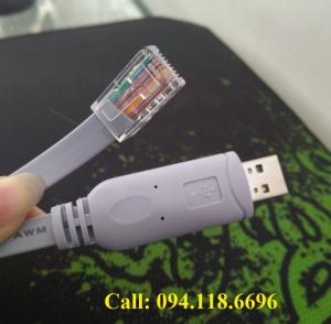 Cáp lập trình cisco - console USB to RJ45 Cable