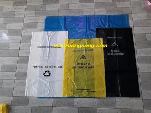 Túi đựng rác có logo y tế, túi đựng rác, túi rác có logo y tế