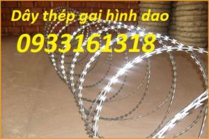 Dây thép gai hình dao chống trộm