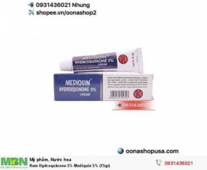 Kem Hydroquinone 5% Mediquin 5% (15gr)