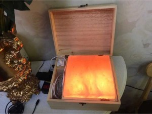 Bộ massage chân đèn đá muối hymalaya