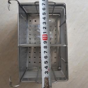 RỔ ĐŨA INOX 304 - LOẠI ĐÔI DÀI 18CM