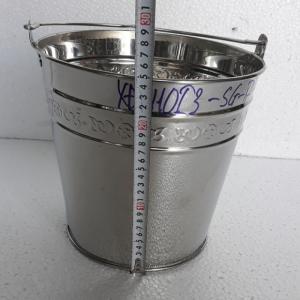 XÔ INOX 304 ĐÁY NHỌN 10L -XĐN10I3