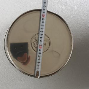 XÔ INOX 304 ĐÁY NHỌN -XĐN14I3 CÓ BÁN KÍNH ĐÁY 22CM
