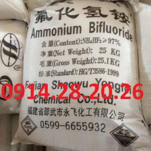 Bán Amoni biflorua, ammonium bifluoride, NH4HF2