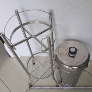 Bình Lọc Nước Inox 304 - Loại 20L Có Chân - Bl20L3C