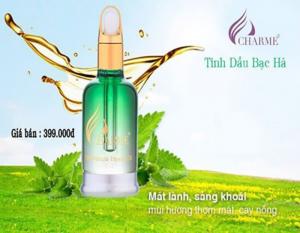 Tinh Dầu Thiên Nhiên Charme Hương Bạc Hà + Tặng Kèm Đèn Xông