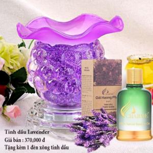 Tinh Dầu Thiên Nhiên Charme Hương Oải Hương (Lavender) + Tặng Kèm Đèn Xông