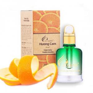 Tinh Dầu Thiên Nhiên Charme Hương Cam + Tặng Kèm Đèn Xông