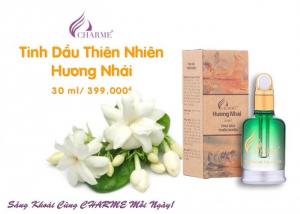 Tinh Dầu Thiên Nhiên Charme Hương Nhài + Tặng Kèm Đèn Xông