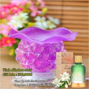 Tinh Dầu Thiên Nhiên Charme Hương Nhài + Tặng Kèm Đèn Xông