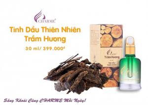 Tinh Dầu Thiên Nhiên Charme Hương Trầm Hương + Tặng Kèm Đèn Xông