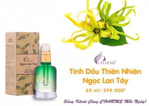 Tinh Dầu Thiên Nhiên Charme Hương Ngọc Lan Tây (Ylang) + Tặng Kèm Đèn Xông