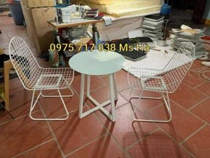 Bàn ghế sắt ban công giá rẻ