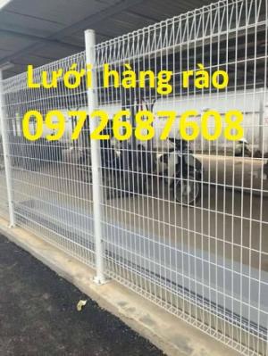 Chuyên sản xuất hàng rào mạ kẽm, hàng rào sơn tĩnh điện, hàng rào gập đầu