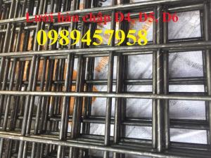 Lưới hàn chập phi 4 ô 50x50 khổ 2mx4m có sẵn