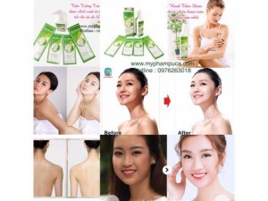 Tắm Trắng Trà Xanh Thảo Mộc Erina Chính Hãng - Bật Tông Trắng Mạnh