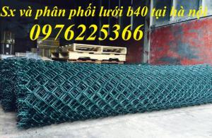 Lưới B40 bọc nhựa ,lưới hàng rào B40 bọc nhựa
