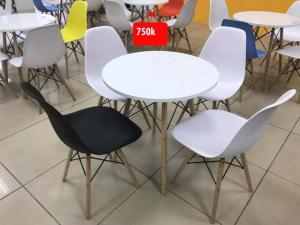 bàn ghế cafe mây nhựa giá rẻ tại xưởng sản xuất HGH 1247