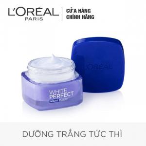 Kem Dưỡng Trắng Da Ban Đêm L'Oreal White Perfect 50ml