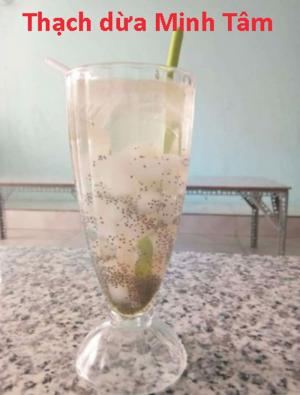 Thạch Dừa Thô Bến Tre Tặng Kèm Hương Dừa