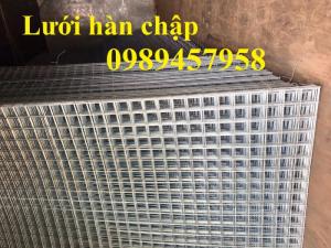 Lưới hàng rào mạ kẽm phi 6 ô 100x100, 50x200