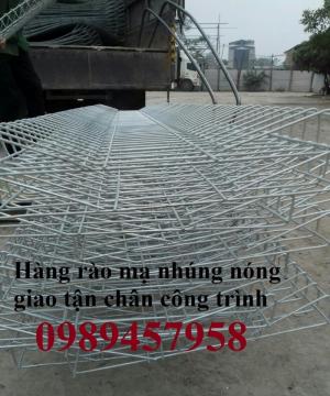 Hàng rào mạ kẽm nhúng nóng phi 4, phi 5 50x200 giao hàng tận nơi