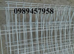 Hàng rào mạ kẽm nhúng nóng phi 4, phi 5 50x200 giao hàng tận nơi