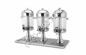 Thông số kỹ thuật:
- Mã sản phẩm: BC2201-3
- Kích thước: L860xW345xH580 mm
- Chất liệu: inox, cổ chân bằng nhựa mạ
- Dung tích: 8 lít x 3