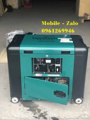 Máy phát điện gia đình Bamboo BmB 7800E (5KW; dầu; chống ồn) giá tốt ở đâu?
