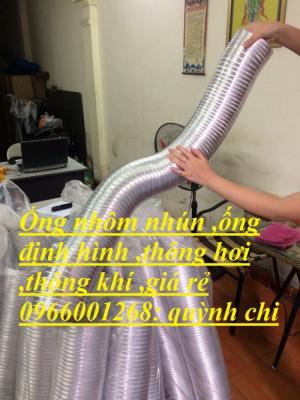 Chuyên cung cấp ống nhôm nhún giá rẻ phi 100,phi 200,phi 300...