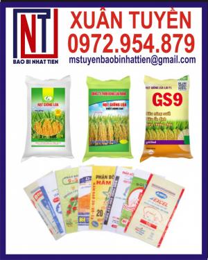 Cung cấp bao đựng gạo 10kg, 25kg