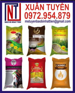 Cung cấp bao đựng gạo 10kg, 25kg